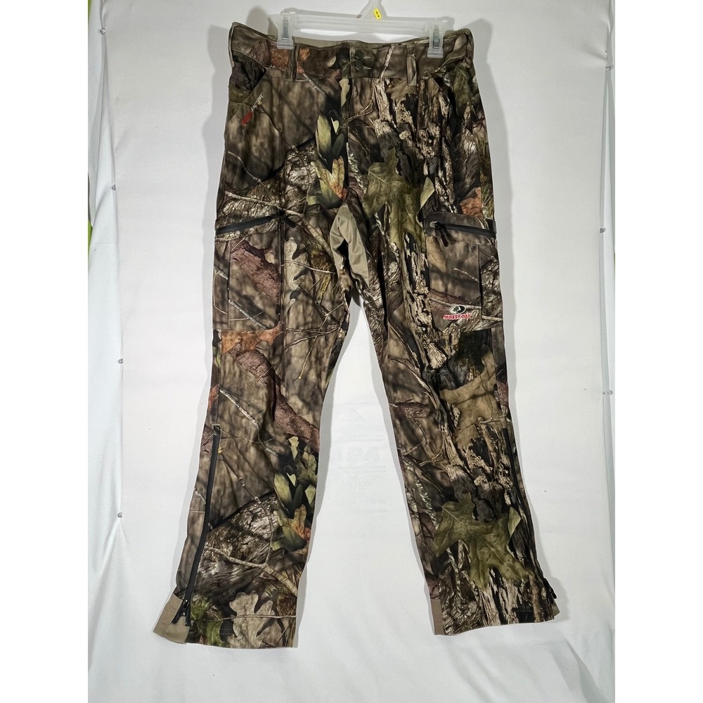 Mossy Oak Scent-Factor Hunting Pant Men M Country Timberwolf Camo Gorpcore 34x32